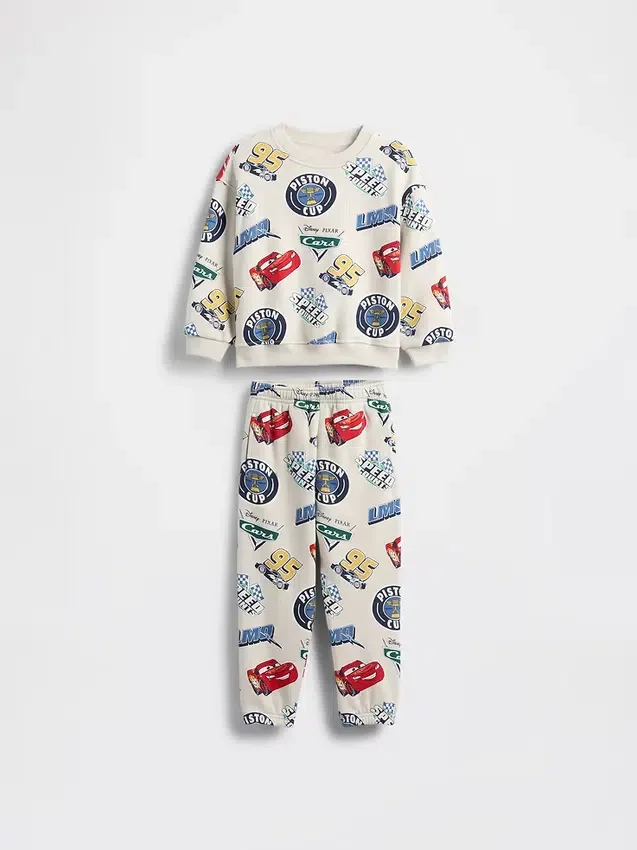 GAP × Disney Baby & Peuter Vintagesoft Cars-sweatset