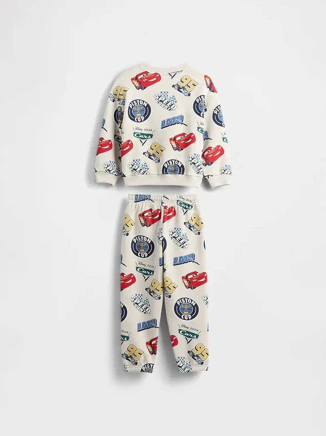 GAP × Disney Baby & Peuter Vintagesoft Cars-sweatset