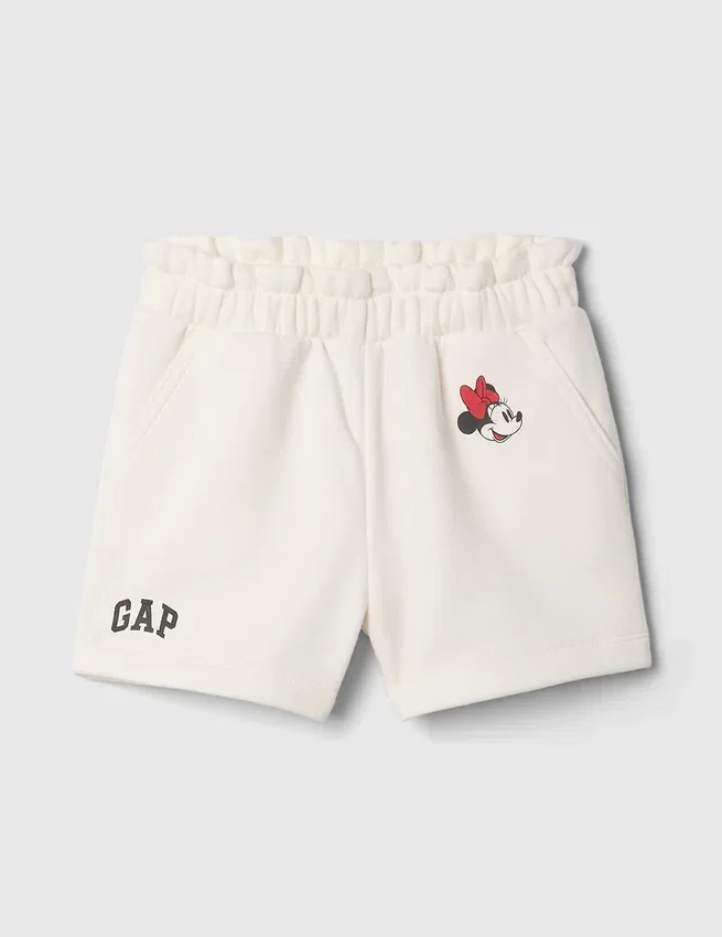 Gap × Disney Baby & Peuter Vintagesoft Minnie Mouse-korte broeken