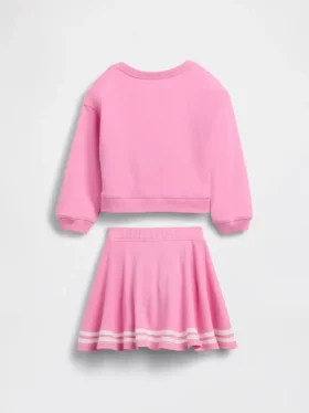 GAP × Disney Baby & Peuter Vintagesoft Terry-skort-outfitset