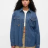 GAP × Disney denim westernhemd