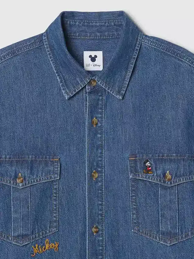 GAP × Disney denim westernhemd