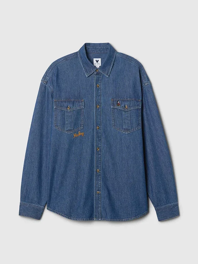 GAP × Disney denim westernhemd