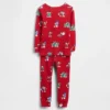 GAP × Disney Kids & Baby biologische pyjamaset van geborsteld katoen voor de feestdagen