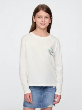 Gap × Disney kinder-T-shirt met Moana-print