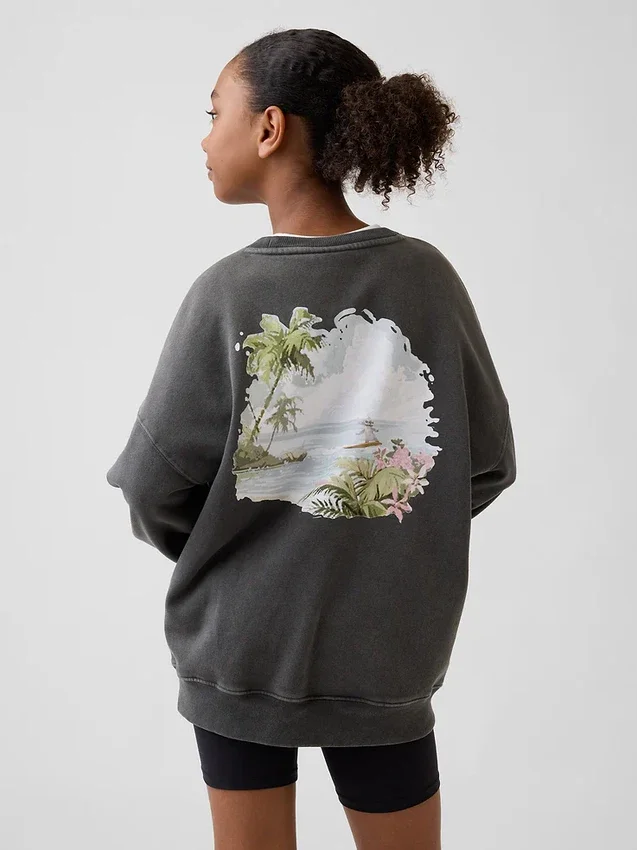 GAP × Disney kinderen Vintagesoft oversized sweatshirt