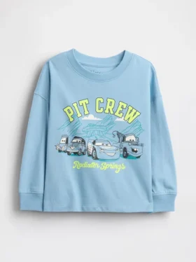 Gap × Disney T-shirt met print voor Baby & Peuter met Cars-motief