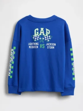 Gap × Disney T-shirt met print voor Baby & Peuter met Cars-motief