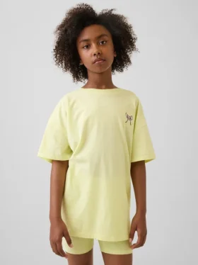 GAP × Disney T-shirt voor kinderen met oversized pasvorm