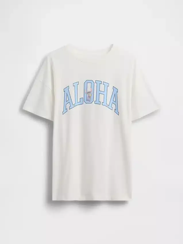 GAP × Disney T-shirt voor kinderen met oversized pasvorm