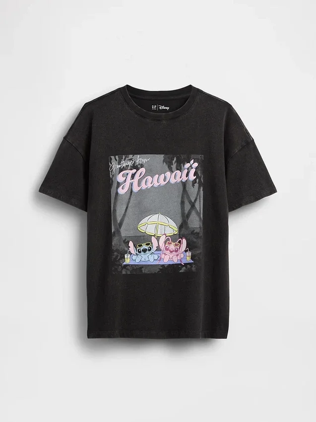 GAP × Disney T-shirt voor kinderen met oversized pasvorm