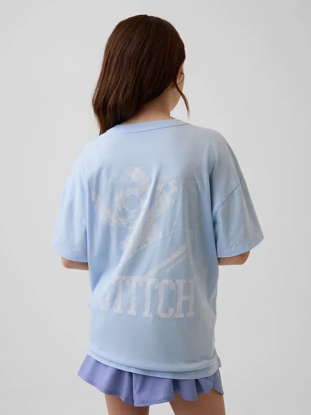 GAP × Disney T-shirt voor kinderen met oversized pasvorm