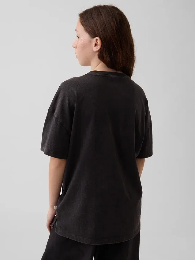 GAP × Disney T-shirt voor kinderen met oversized pasvorm