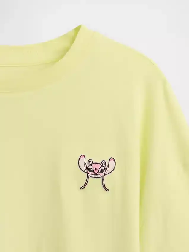 GAP × Disney T-shirt voor kinderen met oversized pasvorm