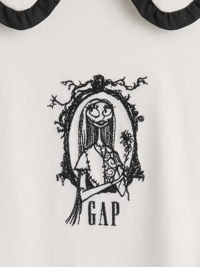 Gap × Disney Tim Burton's The Nightmare Before Christmas Baby & Peuter zeemanshemdje