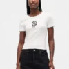GAP × Disney Tim Burton's The Nightmare Before Christmas modern T-shirt met strakke pasvorm