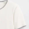 GAP × Disney Tim Burton's The Nightmare Before Christmas modern T-shirt met strakke pasvorm