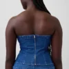 Gap × Hfr denim corsettop van Atelier Ndigo
