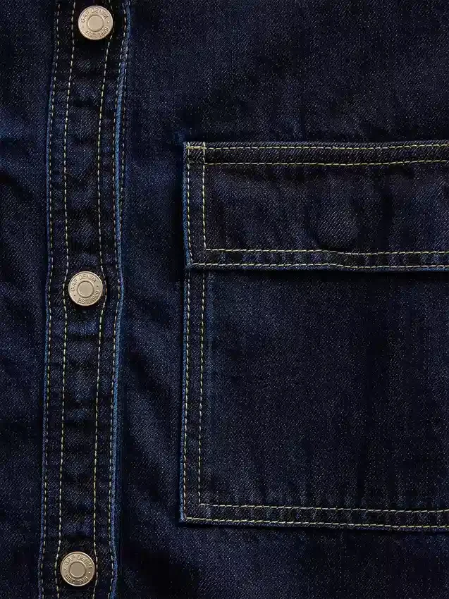 Gap × Hfr denimhemd met ballonmouwen van Latoucha