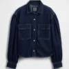 Gap × Hfr denimhemd met ballonmouwen van Latoucha