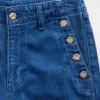 GAP × Hfr High Rise Pintuck Stride Wide-Leg Jeans van Atelier Ndigo