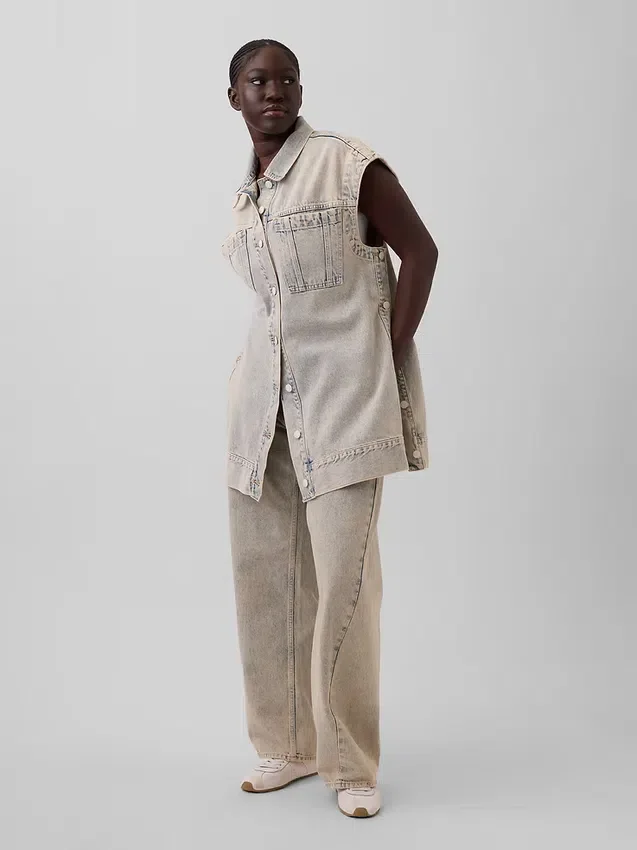 GAP × Hfr Low Rise Baggy Barrel Jeans uit de collectie van Nicole Benefield