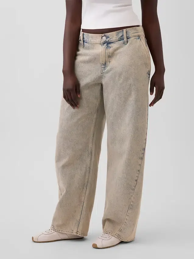 GAP × Hfr Low Rise Baggy Barrel Jeans uit de collectie van Nicole Benefield
