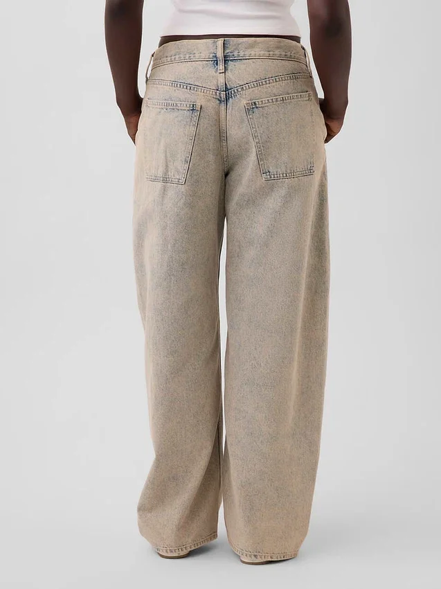 GAP × Hfr Low Rise Baggy Barrel Jeans uit de collectie van Nicole Benefield