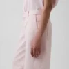 Gap × Hfr roze baggy barrel-Jeans met lage taille uit de collectie van Nicole Benefield