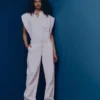 Gap × Hfr roze baggy barrel-Jeans met lage taille uit de collectie van Nicole Benefield