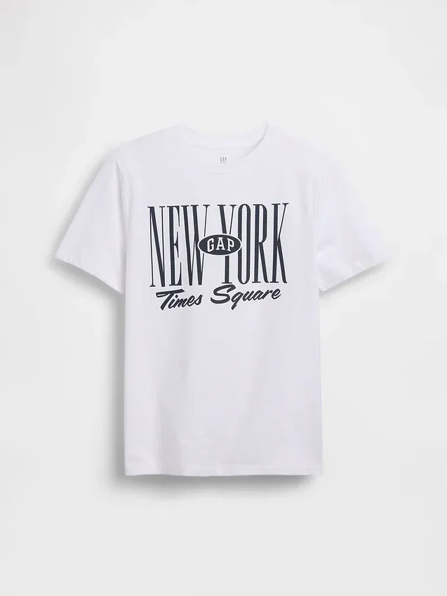 Gap NYC-logo T-shirt voor kinderen
