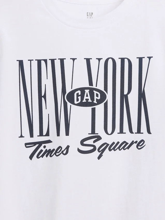 Gap NYC-logo T-shirt voor kinderen