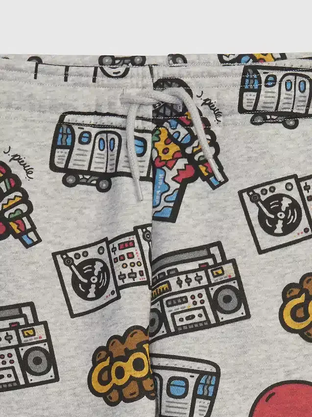 GAP × Rock the Bells joggingbroek met print voor peuters