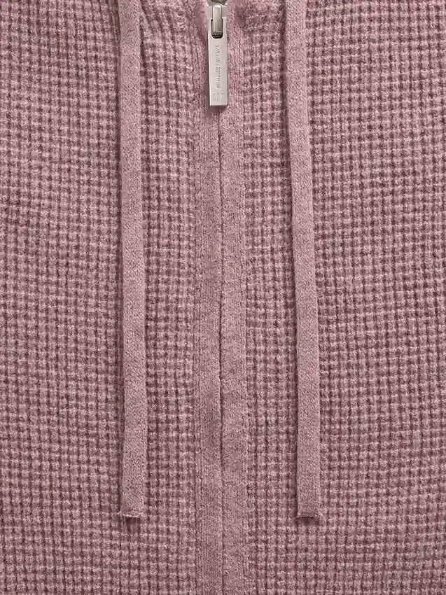 Gap × Summer Fridays CashSoft-hoodie met wafelpatroon en cropped pasvorm