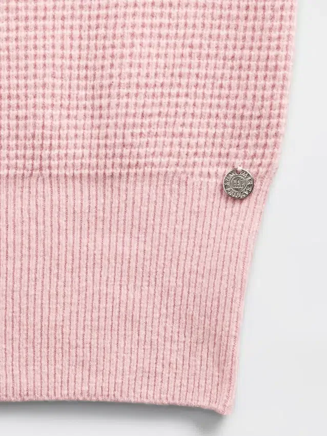 Gap × Summer Fridays CashSoft-hoodie met wafelpatroon en cropped pasvorm