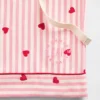 GAP × Summer Fridays Flanellen pyjama-korte broeken met hartjes