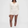 GAP × Summer Fridays korte broek met pointelle-patroon