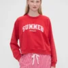 GAP × Summer Fridays oversized raglan-sweatshirt met Gap Logo