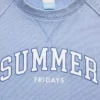 GAP × Summer Fridays oversized raglan-sweatshirt met Gap Logo