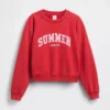 GAP × Summer Fridays oversized raglan-sweatshirt met Gap Logo