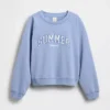 GAP × Summer Fridays oversized raglan-sweatshirt met Gap Logo