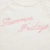 Gap × Summer Fridays oversized trui met logo