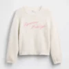 Gap × Summer Fridays oversized trui met logo