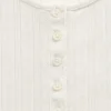 GAP × Summer Fridays Pointelle Henley-pyjamatop
