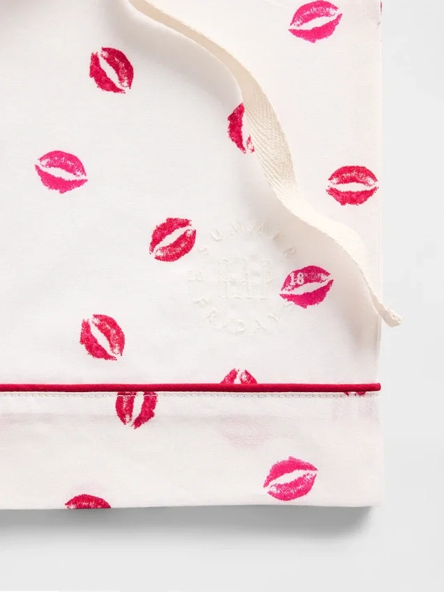 GAP × Summer Fridays Poplin Kiss pyjama-korte broeken