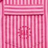 Gap × Summer Fridays pyjamashemd van popeline met strepen in relaxte pasvorm