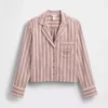GAP × Summer Fridays Relaxed Flannel Stripe pyjamashemd