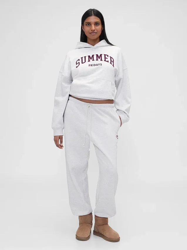 GAP × Summer Fridays zware joggingbroek met logo in relaxte pasvorm