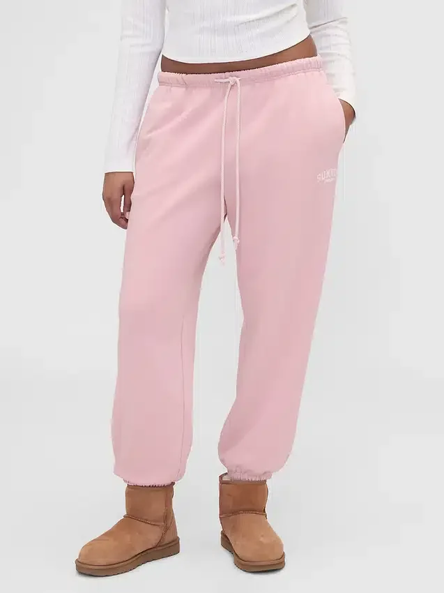 GAP × Summer Fridays zware joggingbroek met logo in relaxte pasvorm