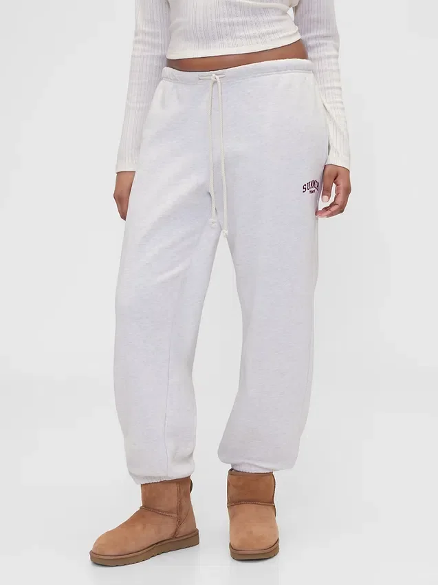GAP × Summer Fridays zware joggingbroek met logo in relaxte pasvorm